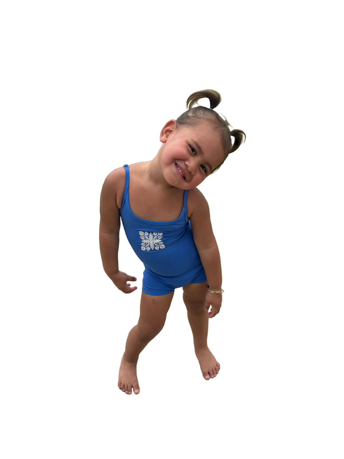 Lil Tita Romper- BLUE