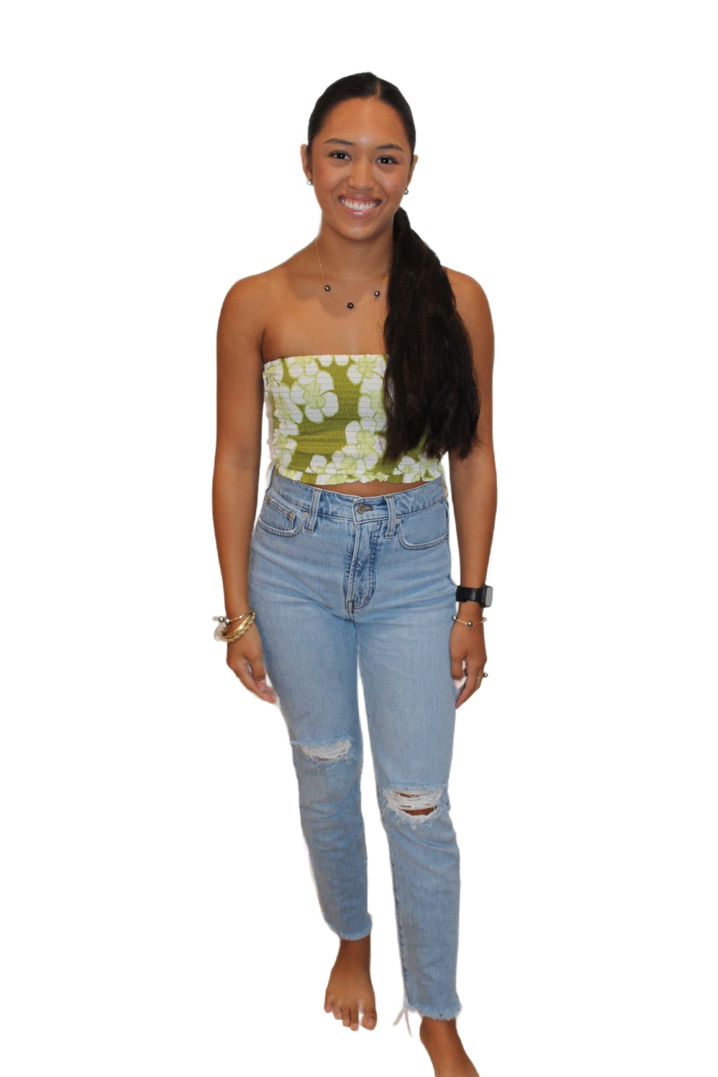 MELEANA SCRUCH TOP