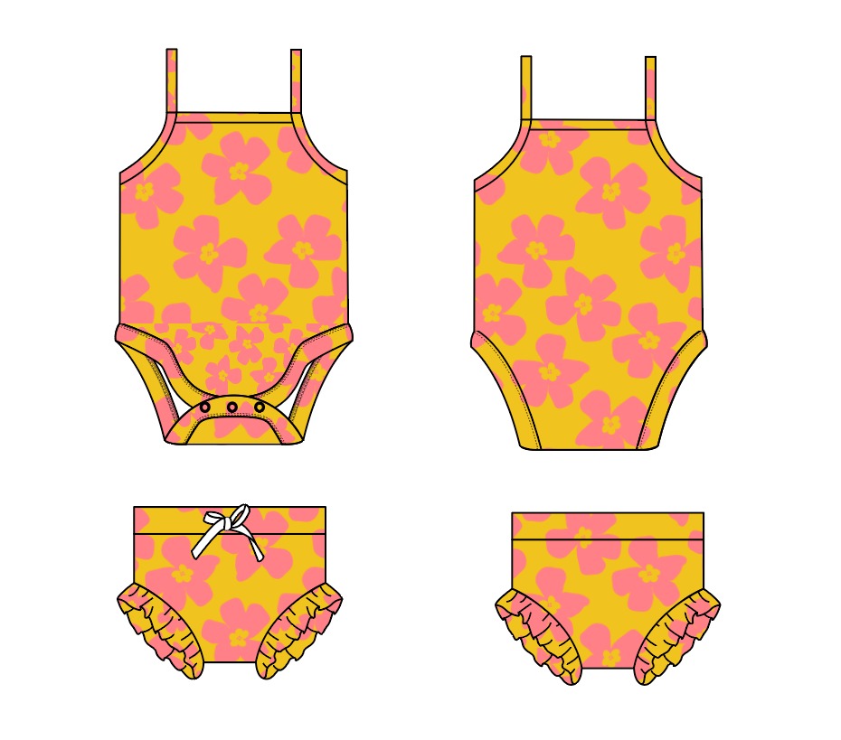Holo Holo Bamboo Playsuit