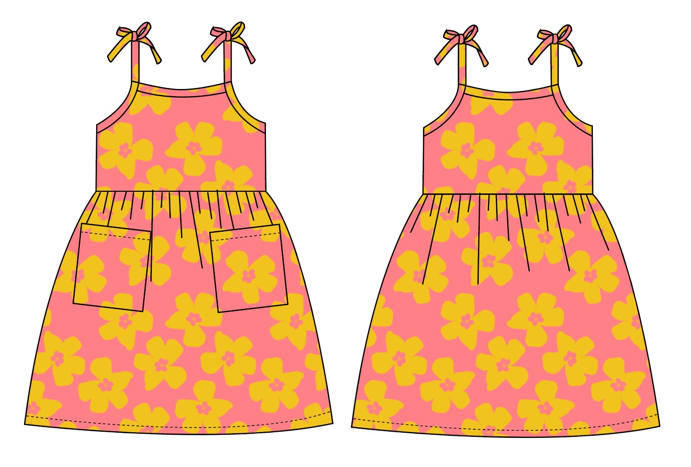 Le’a Bamboo Mini Dress