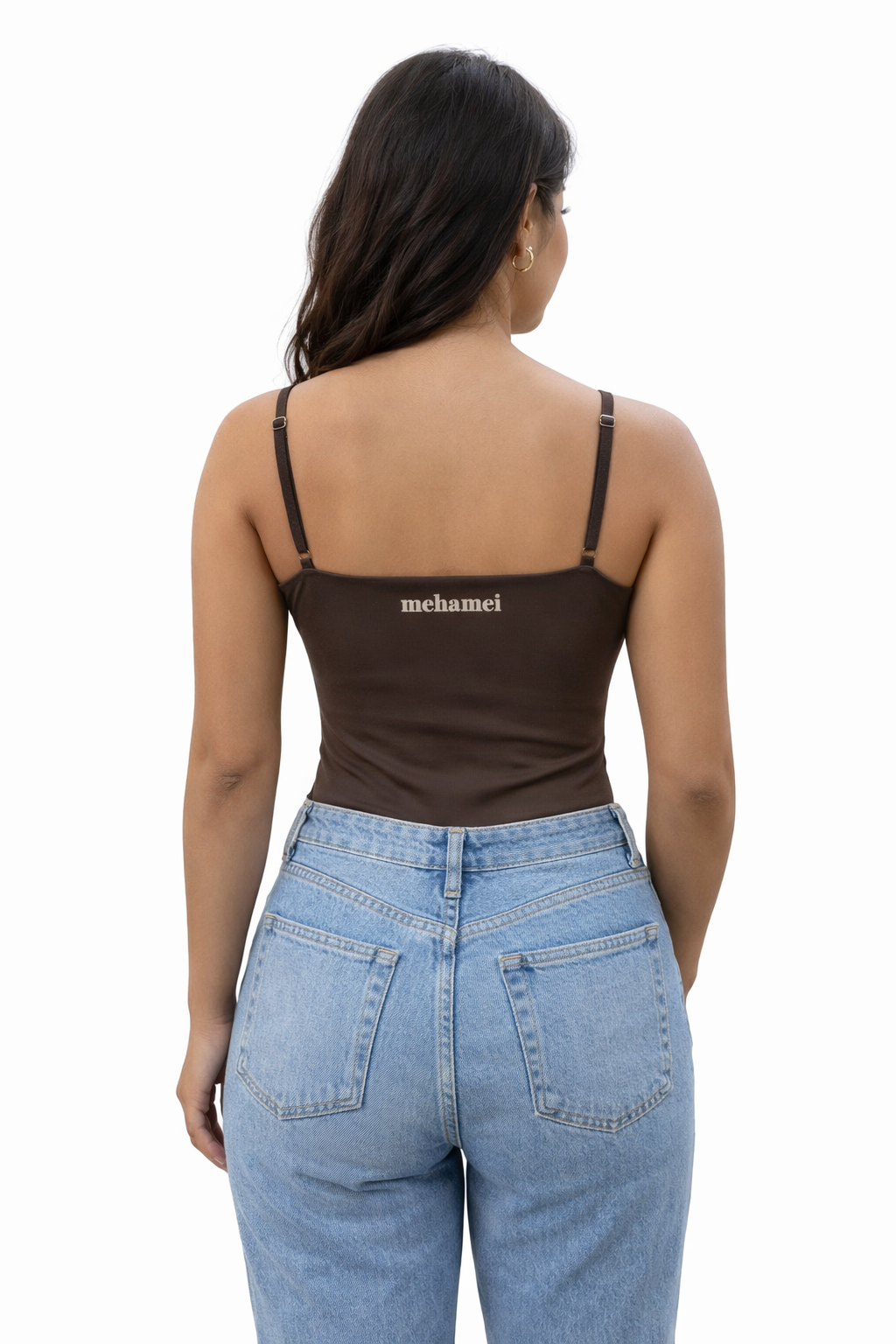 TAYLER BODYSUIT - BROWN ANTHURIUM