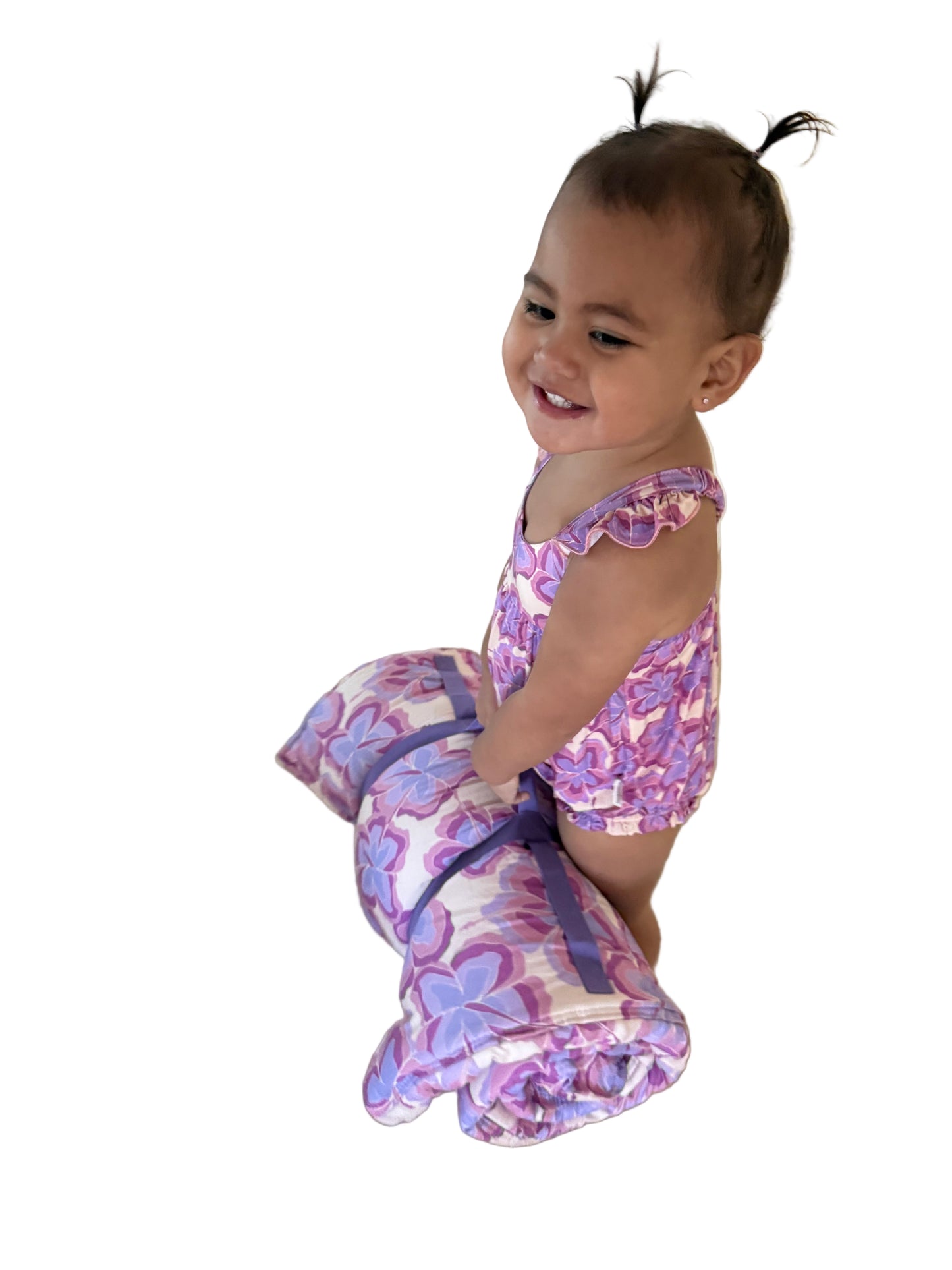 Toddler Nap Mats – Built-In Pillow + Minky Blanket