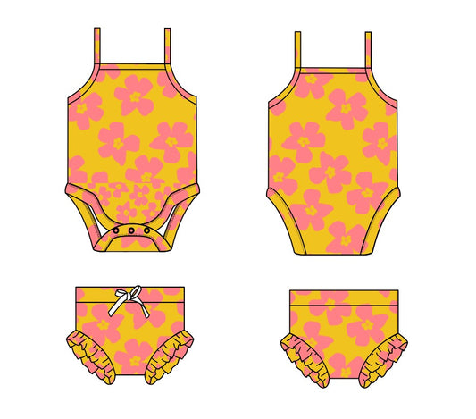 Holo Holo Bamboo Playsuit